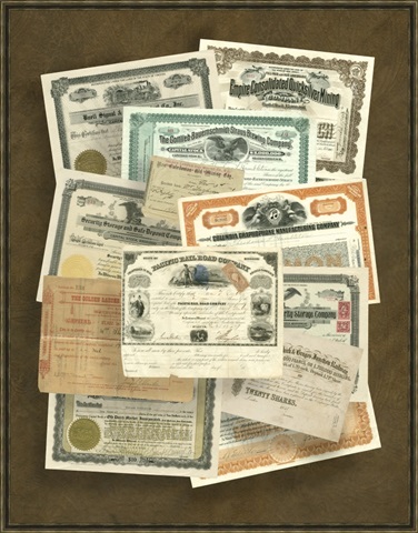 Stock Certificate Collection