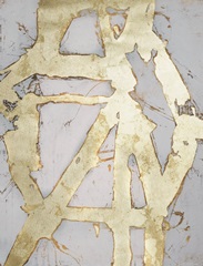 Ace of Spades in Gold I