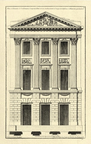 Crackle BandW Architectural Facade I