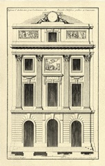 Crackle BandW Architectural Facade II