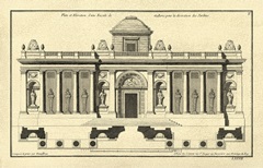 Crackle BandW Architectural Facade IV