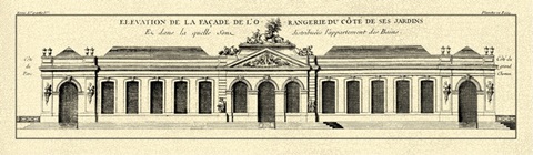 Crackled B and W Palace Facade III