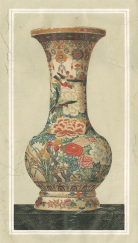 Embellished Satsuma Vase I