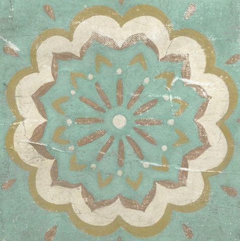 Embellished Rustic Tiles I