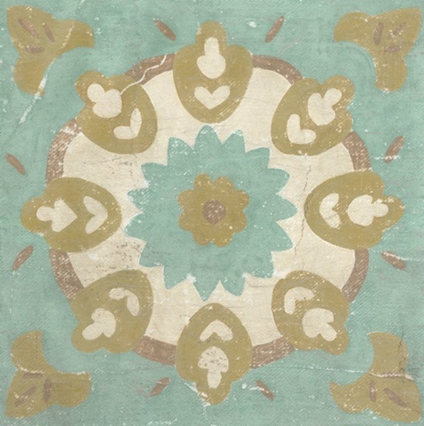 Embellished Rustic Tiles III