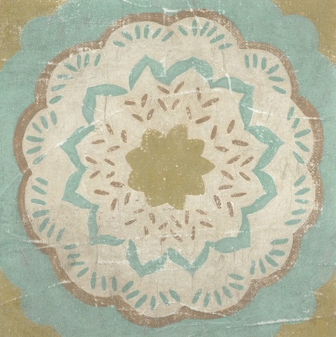 Embellished Rustic Tiles IV