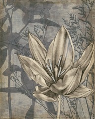 Embellished Tulip and Wildflowers I