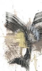 Black, Gold and Taupe I