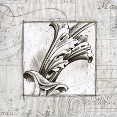 Embellished Acanthus Detail I