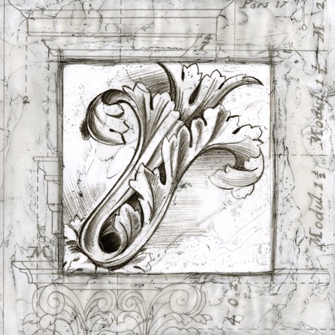 Embellished Acanthus Detail IV