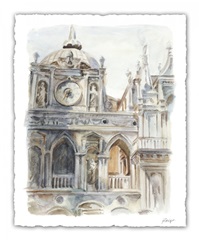 Architectural Watercolor Study II