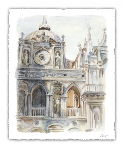 Architectural Watercolor Study II