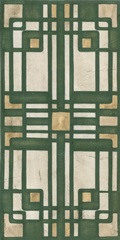 Embellished Emerald Deco Panel II