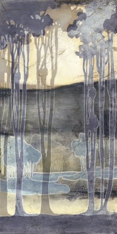 Embellished Nouveau Landscape II