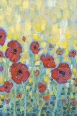 Embellished Poppy Impressions I