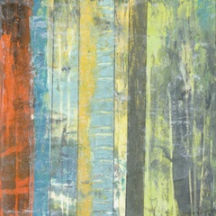 Embellished Vibrant Stripes II