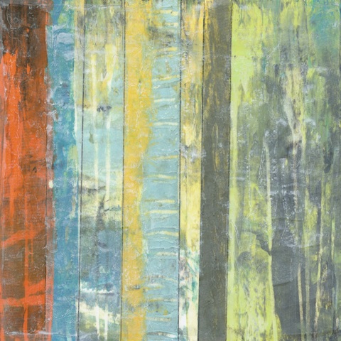 Embellished Vibrant Stripes II