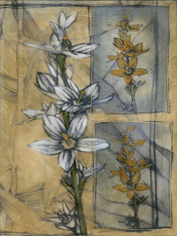 Embellished Wildflower Collage I