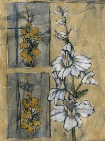 Embellished Wildflower Collage II