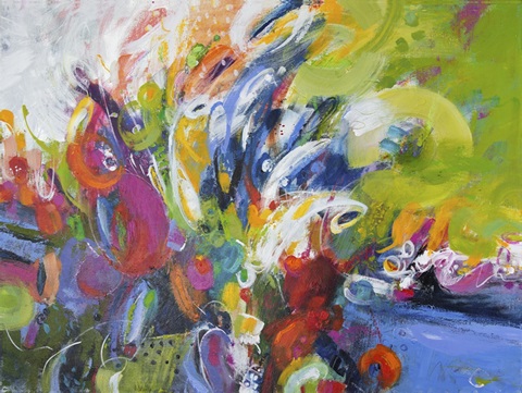 Garden Party Abstract