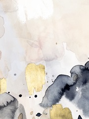 Indigo Blush and Gold IV