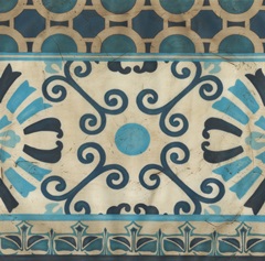 Indigo Frieze III