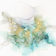 Interwoven Metallics I