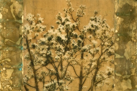 Oxidized Gold Branches