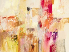 Red and Gold Abstract II