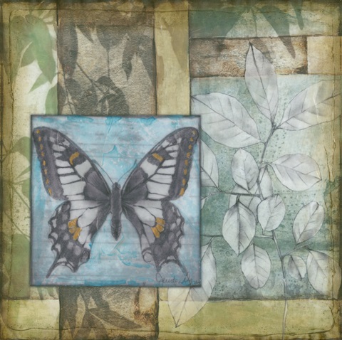 Stained Glass Butterfly II