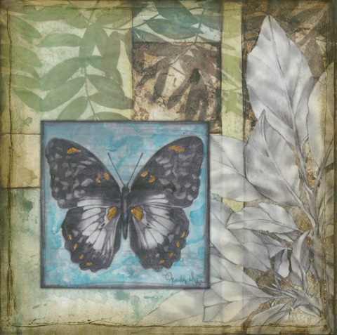 Stained Glass Butterfly IV