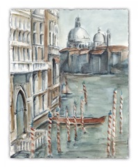 Venetian Watercolor Study I