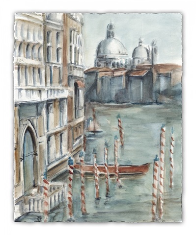 Venetian Watercolor Study I