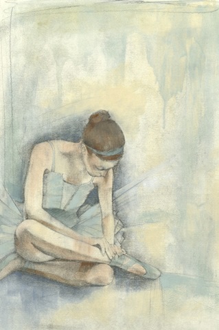 Ballerina Repose I