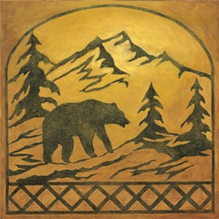 Lodge Bear Silhouette