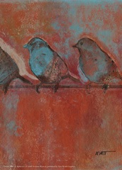 Row of Sparrows I