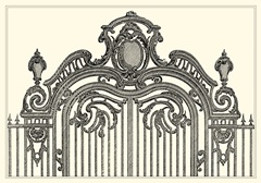Antique Briseux Gate II
