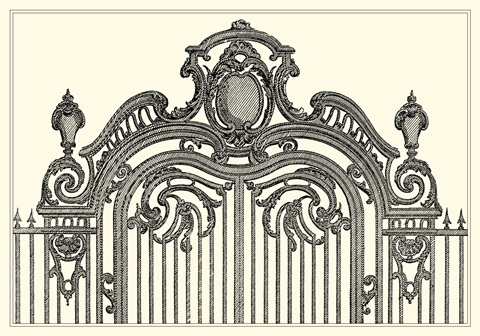 Antique Briseux Gate II