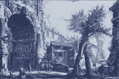 Antique Blue View II