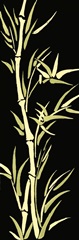 Asian Bamboo Panel II