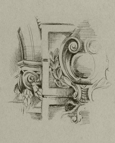Charcoal Architectural Study IV