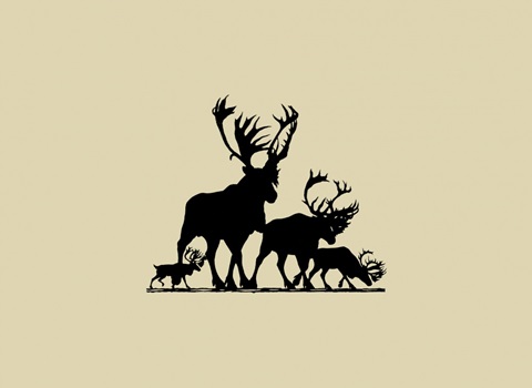 Elk Silhouette III