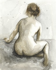 Figure in Watercolor I