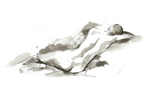 Ink Figure Study V