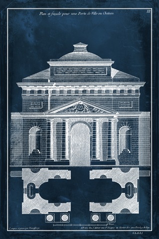 Palace Facade Blueprint II