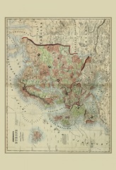 Small Antique Map of Europe (P)