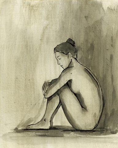 Sumi-e Figure IV