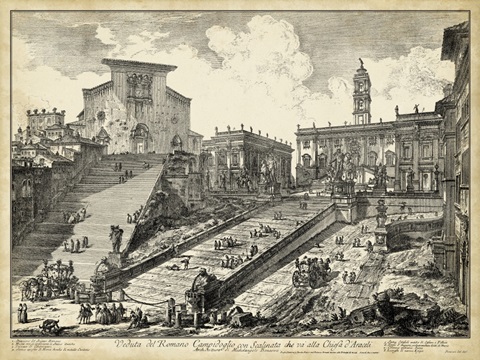 Veduta del Romano Campidoglio