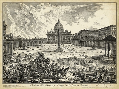 Veduta della Basilica di S. Pietro