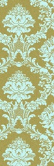 Vivid Damask in Gold I